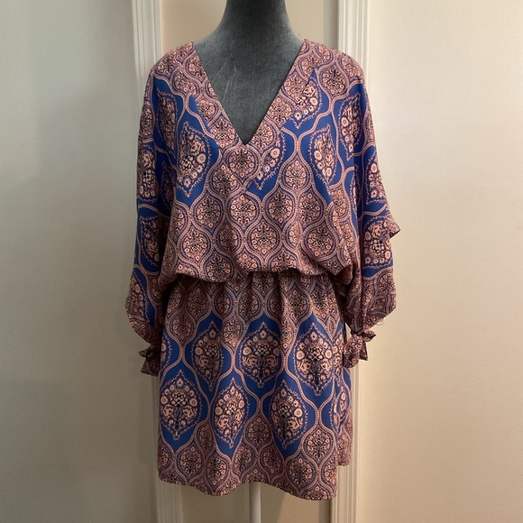 Adrienne Dresses & Skirts - 🩵 Paisley Shirt Dress